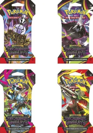 POKEMON JCC MEGAEVOLUCIÓN OSCURIDAD ABSOLUTA SOBRE (CASTELLANO)