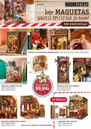 LOTE MAQUETAS + MAQUETA TIPS CAT BAR GRATIS