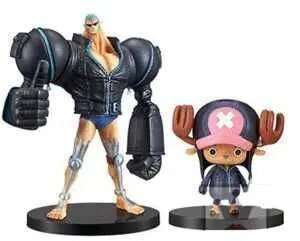 ONE PIECE SET 2 FIGURAS 14 CM CHOPPER + FRANKY THE GRANDLINE MEN VOL 2     