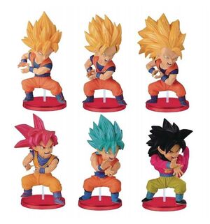 DRAGON BALL Z FIGURA 6 CM GOKU (KAMEHAMEHA - VARIOS MODELOS)               