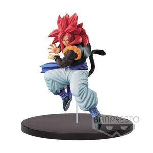 DRAGON BALL Z FIGURA 14 CM SSJ 4 GOGETA SCULTURES                          