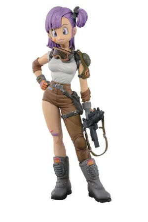 DRAGON BALL Z FIGURA 20 CM BULMA ENDING CREDIT SCULTURES                   