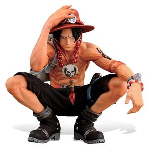 ONE PIECE FIGURA 15 CM ACE BANPRESTO KING OF ARTIST                        