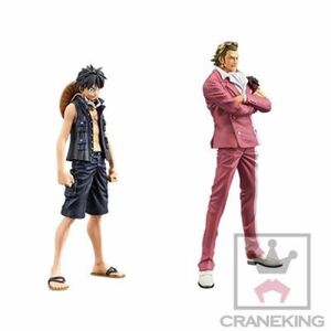 ONE PIECE SET 2 FIGURAS 14 CM LUFFY + GILD THE GRANDLINE MEN VOL 1         