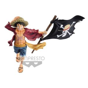 ONE PIECE FIGURA 22 CM MONKEY D. LUFFY 20TH ANNIVERSARY MAGAZINE           