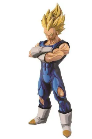 DRAGON BALL Z FIGURA 26 CM SUPER SAIYAN VEGETA GRANDISTA MANGA DIMENSIONS  
