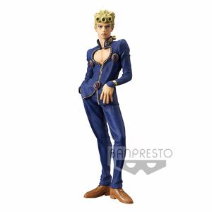 JOJO'S BIZARRE ADVENTURE FIGURA 20 CM GIORNO GIOVANNA GOLD WIND            