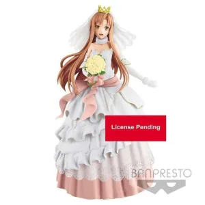 SWORD ART ONLINE FIGURA 23 CM ASUNA WEDDING EXQ                            