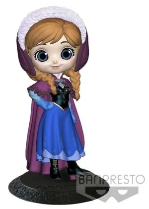 DISNEY MINIFIGURA Q POSKET 14CM ANNA A NORMAL COLOR VERSION                