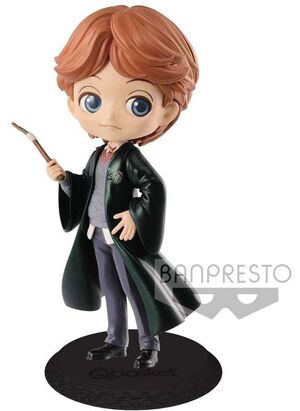 HARRY POTTER MINIFIGURA Q POSKET 14CM RON B PEARL COLOR VERSION            