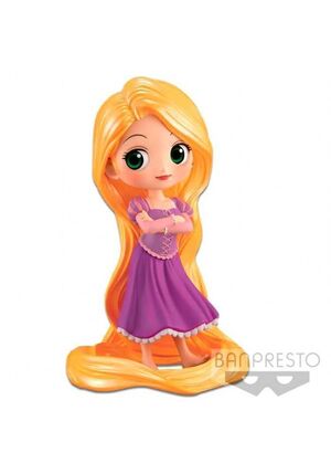 DISNEY MINIFIGURA Q-POSKET 14CM RAPUNZEL GIRLISH CHARM                     