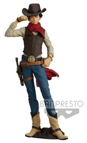 ONE PIECE ESTATUA PVC TREASURE CRUISE WORLD JOURNEY MONKEY D. LUFFY 21CM   