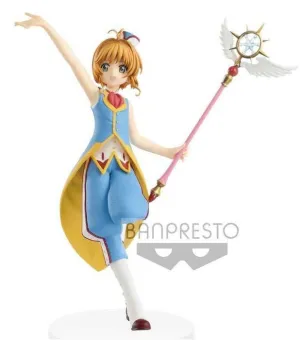 CARDCAPTOR SAKURA CLEAR CARD ESTATUA PVC EXQ SAKURA KINOMOTO 21CM          