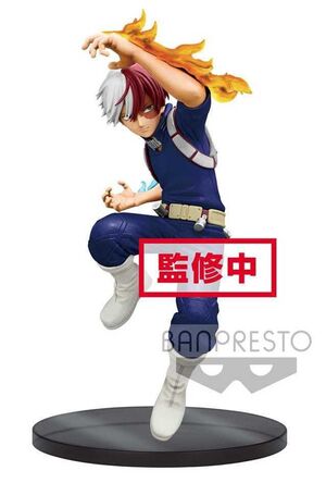 MY HERO ACADEMIA ESTATUA PVC THE AMAZING HEROES SHOTO TODOROKI 15CM        