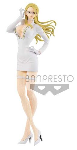 ONE PIECE ESTATUA PVC GLITTER & GLAMOURS KALIFA WHITE COLOR VER. 25CM      