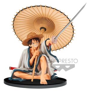 ONE PIECE ESTATUA PVC BWFC MONKEY D.LUFFY NORMAL COLOR VER. 14CM           