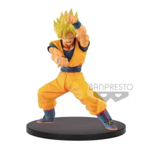 DRAGON BALL SUPER ESTATUA PVC 16CM CHOSENSHIRETSUDEN SUPER SAIYAN GOKU     