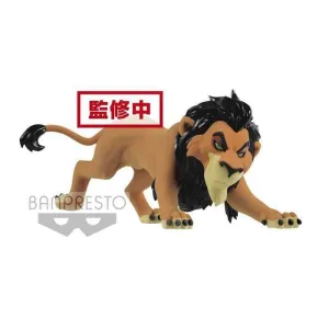 EL REY LEON MINIFIGURA 7 CM SCAR DISNEY FLUFFY PUFFY                       