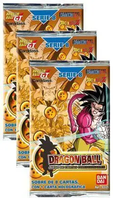 DRAGON BALL JCC SOBRE DE CARTAS SERIE 8                                    