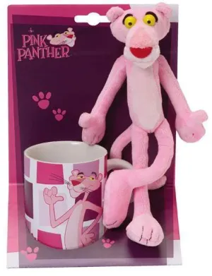 LA PANTERA ROSA SET PELUCHE Y TAZA                                         