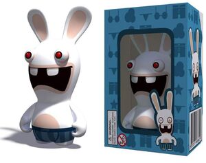 RAVING RABBIDS FIG PVC BOXE SHORTS BUNNY 10CM                              