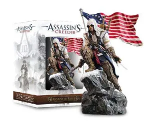 ASSASSIN'S CREED 3 ESTATUA CONNOR RISES FREEDOM EDITION 25CM               