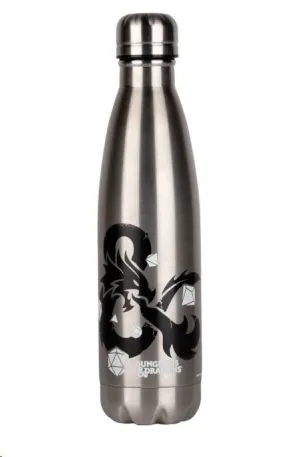 DUNGEONS & DRAGONS BOTELLA TERMO LOGO SILVER
