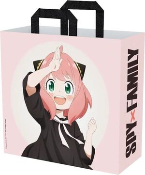 SPY X FAMILY BOLSA DE LA COMPRA ROSA