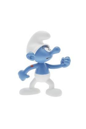 LOS PITUFOS ESTATUA 12 CM RESINA PITUFO BOXEADOR                           