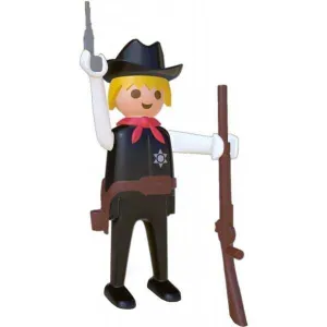 PLAYMOBIL FIGURA 25 CM EL SHERIFF ABS COLLECTION NOSTALGIE                 