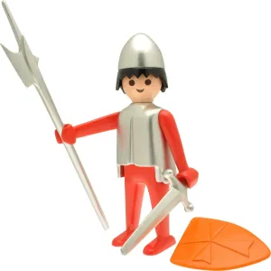 PLAYMOBIL ESTATUA RESINA 25 CM EL CABALLERO COLLECTION NOSTALGIE           