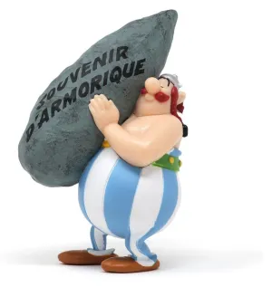 ASTERIX FIGURA PVC OBELIX RECUERDO DE ARMÓRICA 9CM