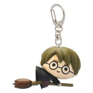 HARRY POTTER LLAVERO PVC 5 CM HARRY ESCOBA CHIBI