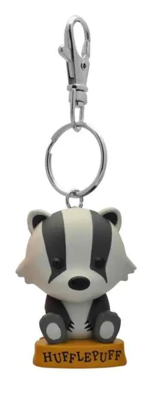 HARRY POTTER LLAVERO PVC 5 CM MASCOTA HUFFLEPUFF CHIBI