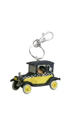 GASTON EL GAFE LLAVERO PVC 8 CM GASTON EN COCHE