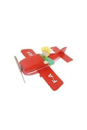 EL PRINCIPITO HUCHA 27 CM PVC PRINCIPITO EN AVION                          