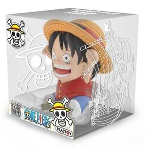 ONE PIECE HUCHA PVC 10 CM LUFFY                                            