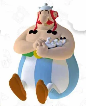 ASTERIX HUCHA PVC 17 CM OBELIX SENTADO CON IDEFIX ASTERIX HUCHA PVC 17 CM OBELIX SENTADO CON IDEFIX
