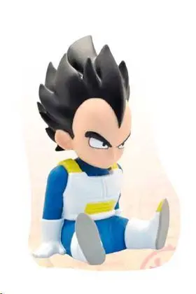 DRAGON BALL HUCHA 15 CM PVC VEGETA SENTADO
