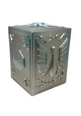 CABALLEROS DEL ZODIACO HUCHA 15 CM CAJA PANDORA CISNE / HYOGA