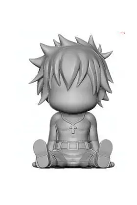 FAIRY TAIL HUCHA 18 CM GREY
