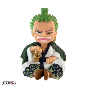 ONE PIECE HUCHA 15 CM ZORO JURO