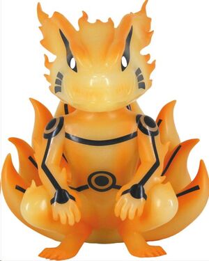 NARUTO SHIPPUDEN - KURAMA LINK MODE HUCHA 16CM