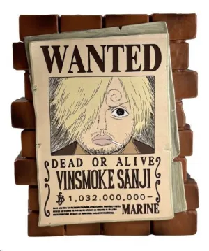 ONE PIECE HUCHA SE BUSCA A SANJI 16 CM