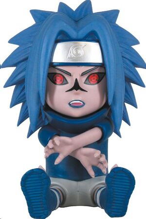 NARUTO - SASUKE CURSEMARK NIVEL 2 HUCHA 15CM