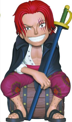 ONE PIECE SHANKS HUCHA 15CM