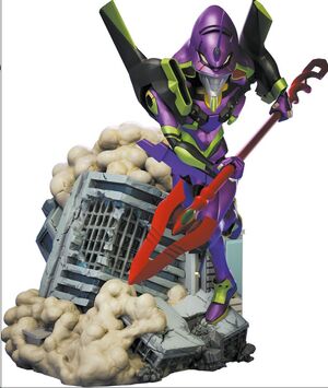 EVANGELION EVA-01 HUCHA 25CM