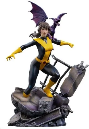 MARVEL KITTY PRIDE & LOCKHEED X-MEN COMICS BDS ART SCALE ESTATUA 1/10 KITTY PRIDE & LOCKHEED 24 CM