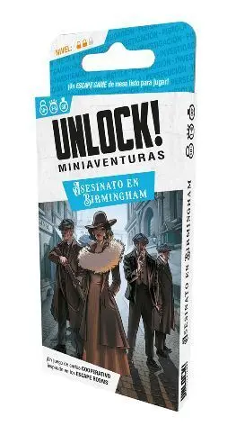 UNLOCK! MINIAVENTURAS ASESINATO EN BIRMINGHAM