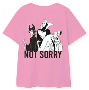 VILLANAS DISNEY CAMISETA ROSA NOT SORRY L/XL                               